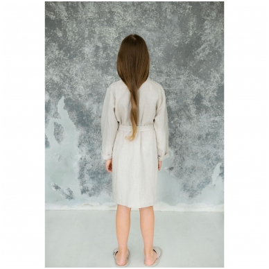 Light  linen bathrobe for children 2