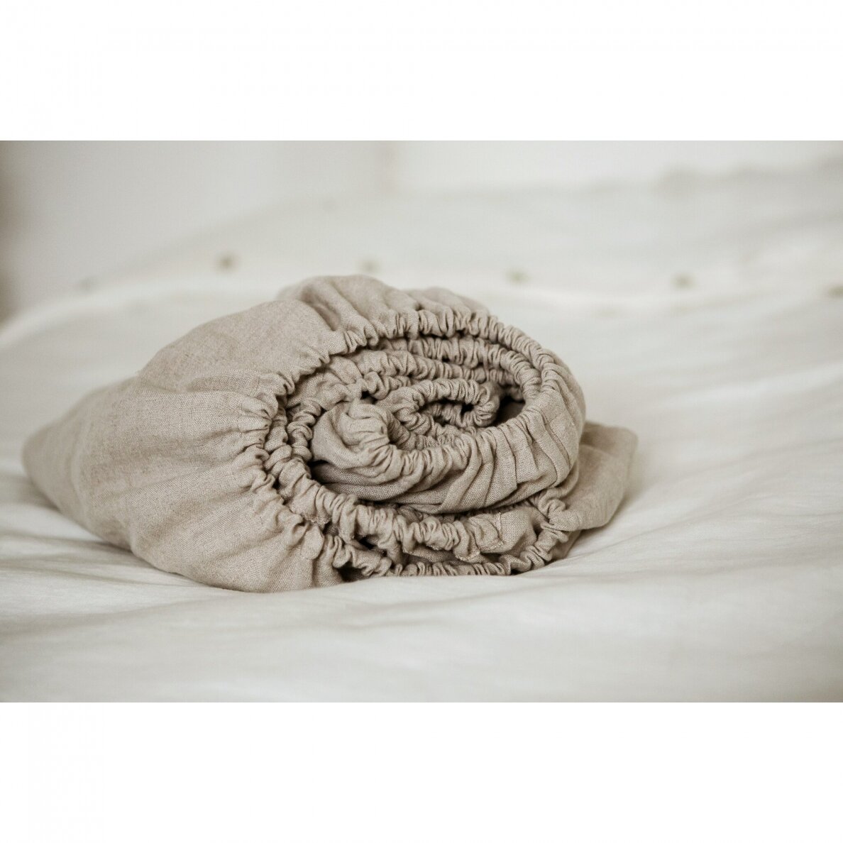 Linen fitted sheet Linen fitted sheet