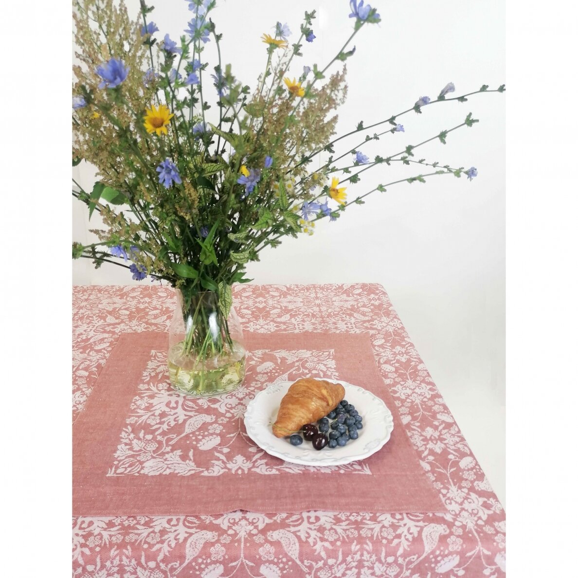 Linen jacquard napkins set 2 Linen jacquard napkins set 2