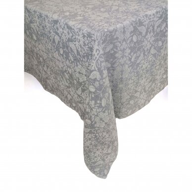 Linen jacquard tablecloth 1