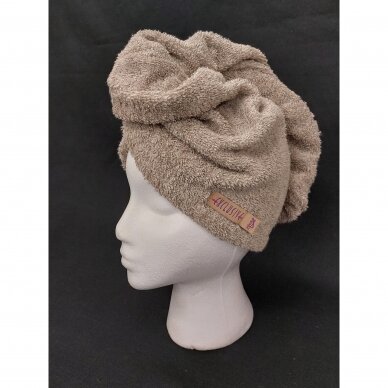 Soft linen turban 1 Soft linen turban 1