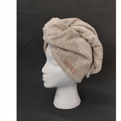 Soft linen turban 1