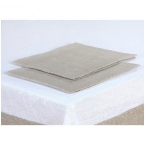 Natural linen napkin
