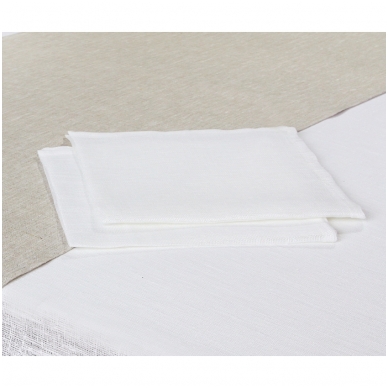 Natural linen napkin 1