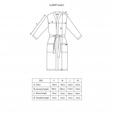 Natural linen bathrobe 4 Natural linen bathrobe 4