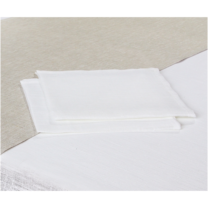 Natural linen napkin 1 Natural linen napkin 1