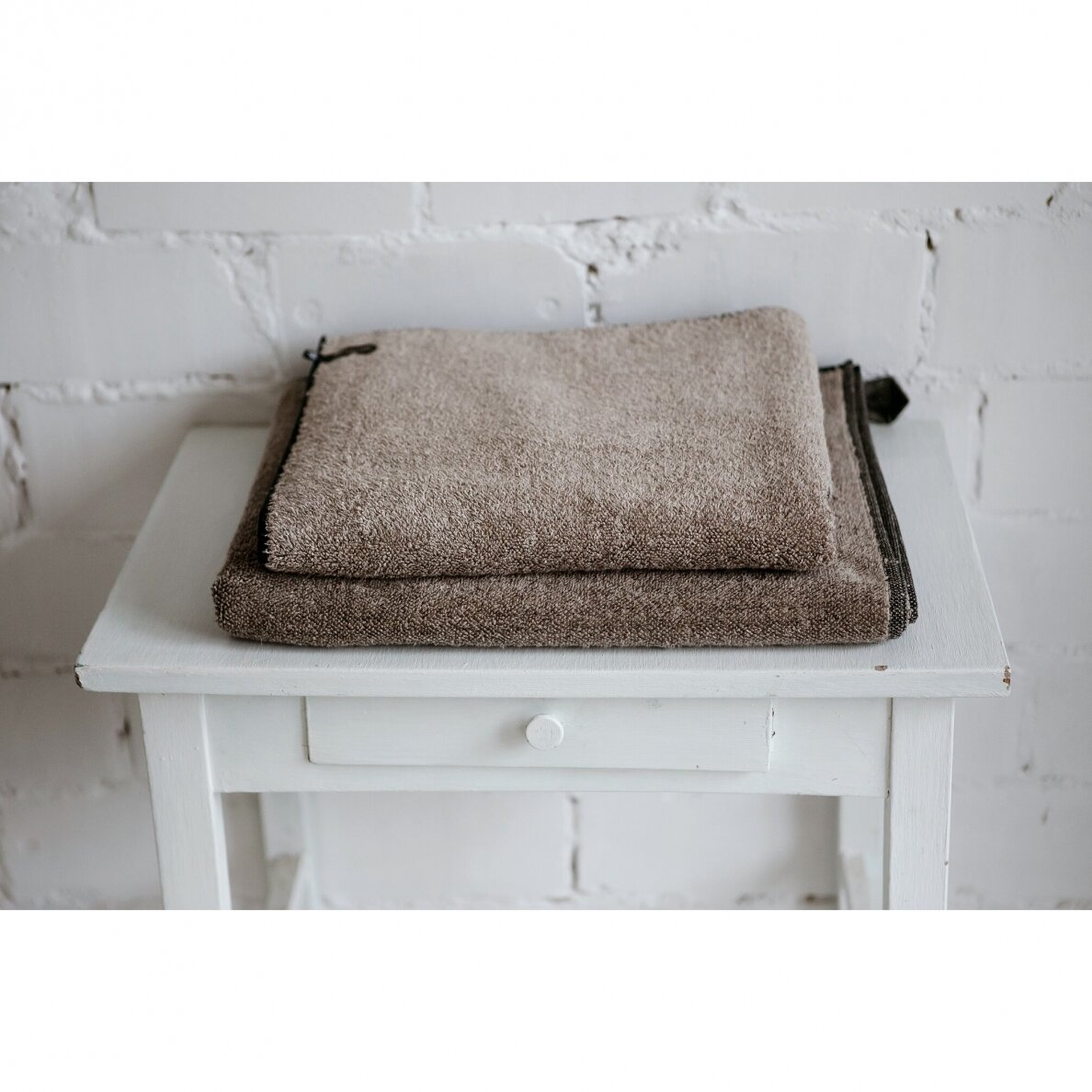 Rough linen terry towel