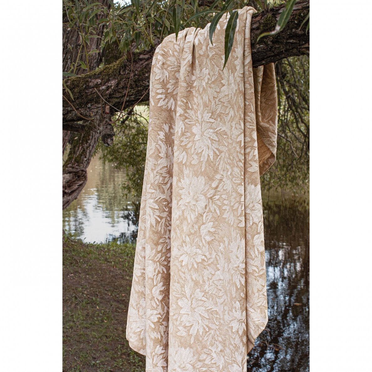 Wool linen blend plaid 2 Wool linen blend plaid 2